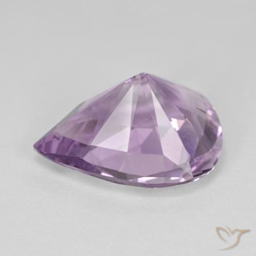 9,17 ctw natürlicher Helles Grauviolett Amethyst, Birnenform, VVS