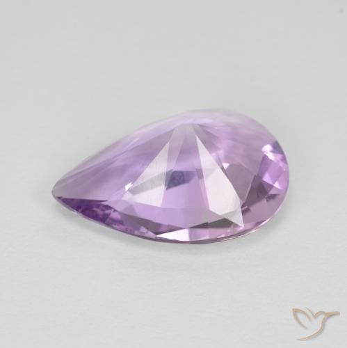 9,17 ctw natürlicher Iris Violett Amethyst, Birnenform, VVS-VS