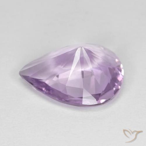 9,17 ctw natürlicher Iris Violett Amethyst, Birnenform, VVS