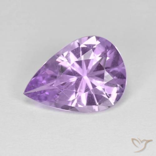 2.80ct Natürlicher Iris Violett Amethyst, Birnenform, VVS