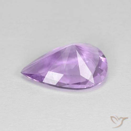 9,17 ctw natürlicher Iris Violett Amethyst, Birnenform, VVS