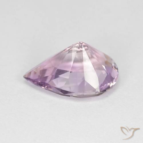 9,17 ctw natürlicher Hellrosa-Violett Amethyst, Birnenform, VVS