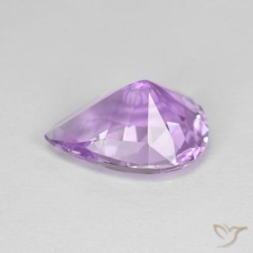 9,17 ctw natürlicher Mittelviolett Amethyst, Birnenform, VVS