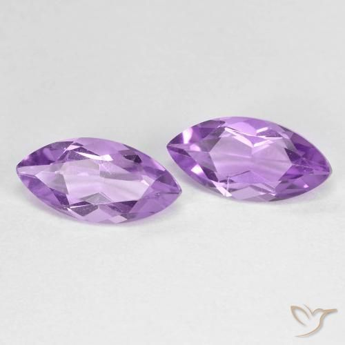 1.92ctw Natürlicher Rosaig-violett Amethyst, Marquise, VVS-VS