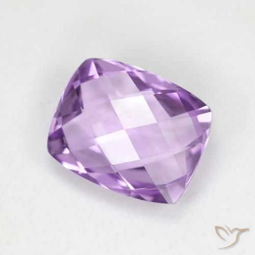 9,17 ctw natürlicher Rosaig-violett Amethyst, Kissen, VVS