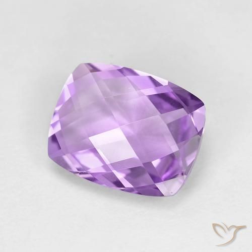 9,17 ctw natürlicher Rosaig-violett Amethyst, Kissen, VVS