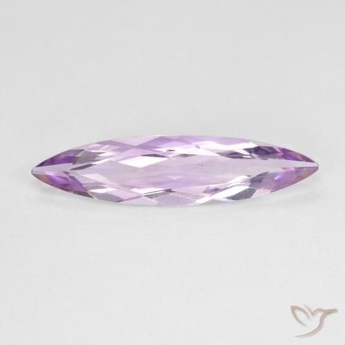 9,17 ctw natürlicher Hellrosa Violett Amethyst, Marquise, VVS
