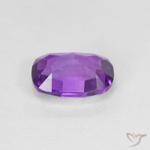 9,17 ctw natürlicher Lebhaftes Violett Amethyst, Kissen, VVS-VS