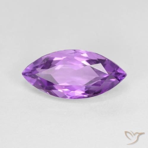 9,17 ctw natürlicher Tiefviolettes Violett Amethyst, Marquise, VVS-VS