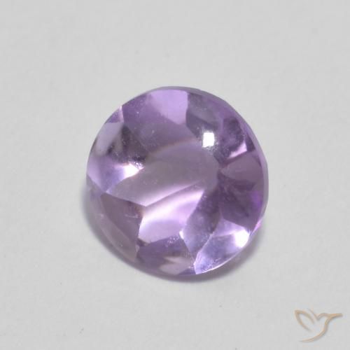 9,17 ctw natürlicher hellviolett Amethyst, Runden, Transparent