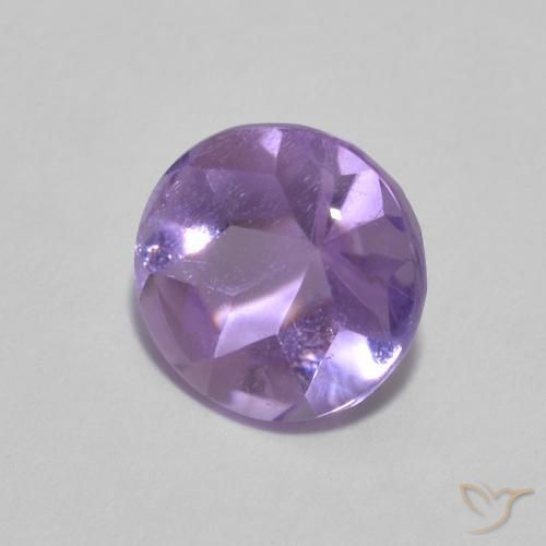 9,17 ctw natürlicher Mittelviolett Amethyst, Runden, Transparent