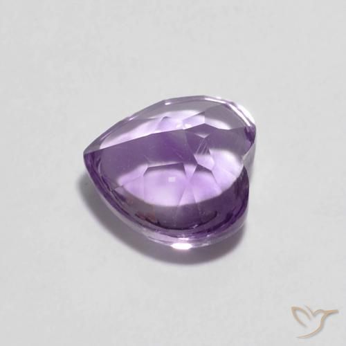 9,17 ctw natürlicher Iris Violett Amethyst, Herz, Transparent