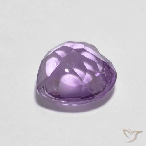 9,17 ctw natürlicher Iris Violett Amethyst, Herz, Transparent