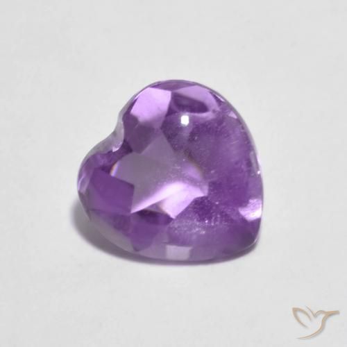 9,17 ctw natürlicher Iris Violett Amethyst, Herz, Transparent