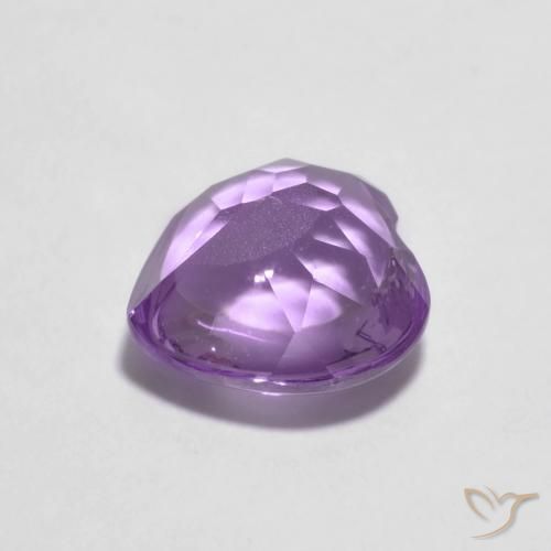 9,17 ctw natürlicher Iris Violett Amethyst, Herz, Transparent