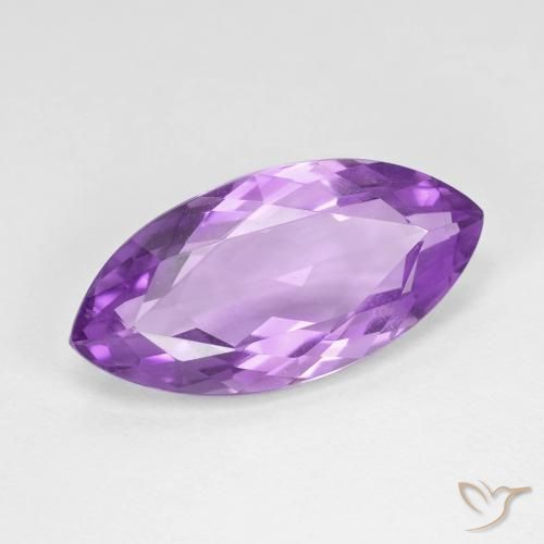 9,17 ctw natürlicher Tiefviolettes Violett Amethyst, Marquise, VVS