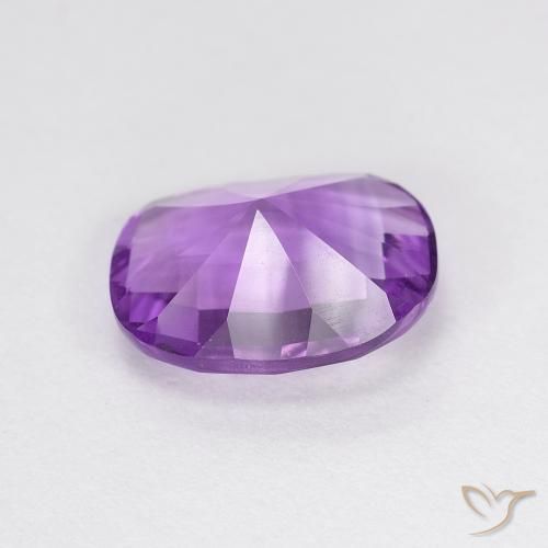 9,17 ctw natürlicher Mittelviolettes Violett Amethyst, Kissen, VVS