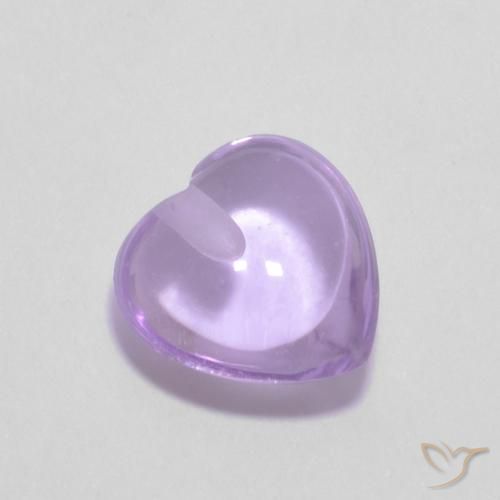 9,17 ctw natürlicher Medium Light-Violet Amethyst, Herz, Transparent