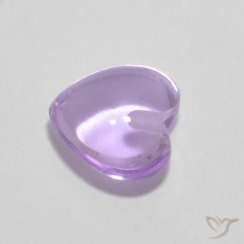 9,17 ctw natürlicher Medium Light-Violet Amethyst, Herz, Transparent