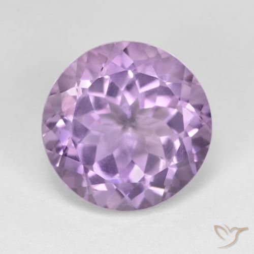 7.22ct Natürlicher Mittelviolett Amethyst, Runden, VVS-VS