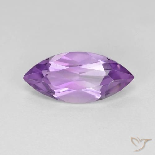 3.01ct Natürlicher Mittelrosa Violett Amethyst, Marquise, VVS