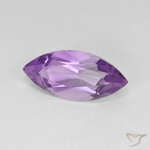 9,17 ctw natürlicher Mittelrosa Violett Amethyst, Marquise, VVS