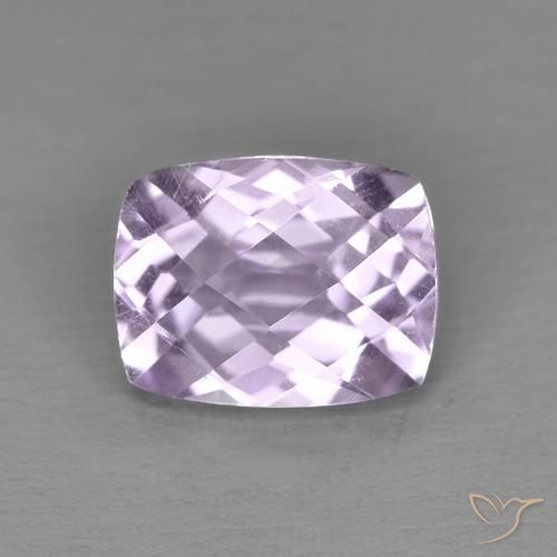 2.02ct Natürlicher Hellrosa Violett Amethyst, Kissen, VVS