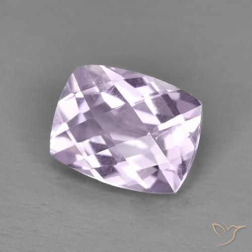 9,17 ctw natürlicher Hellrosa Violett Amethyst, Kissen, VVS