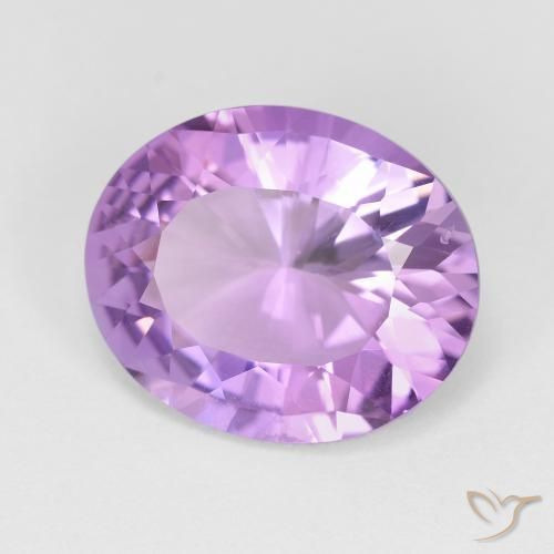 9,17 ctw natürlicher Rosaig-violett Amethyst, Oval, VVS