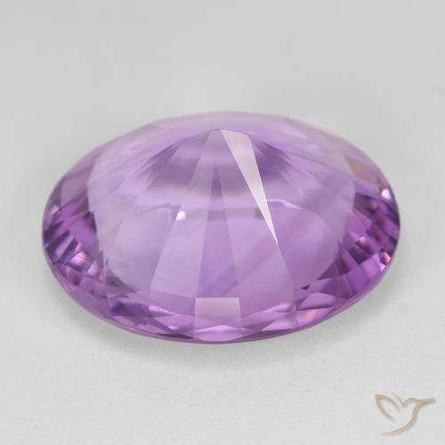 9,17 ctw natürlicher Rosaig-violett Amethyst, Oval, VVS