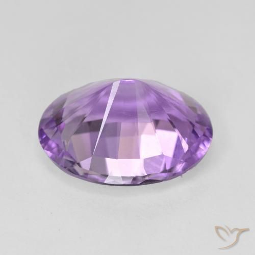 9,17 ctw natürlicher Rosaig-violett Amethyst, Oval, VVS-VS