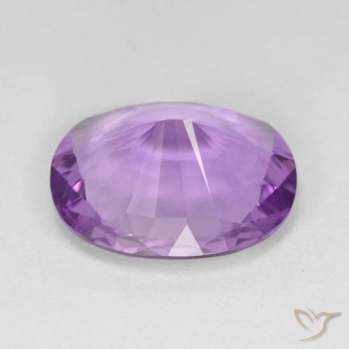 9,17 ctw natürlicher Lilaisch-violett Amethyst, Oval, VVS-VS
