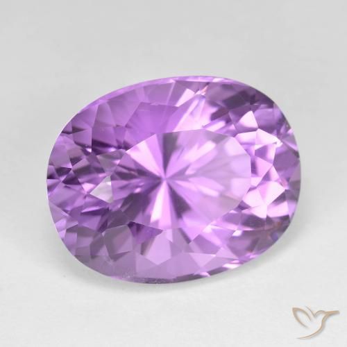 9,17 ctw natürlicher Mittelviolettes Violett Amethyst, Oval, VVS-VS