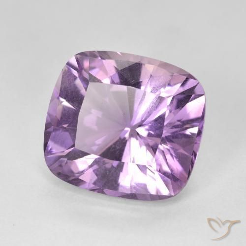 9,17 ctw natürlicher Lilaisch-violett Amethyst, Kissen, VVS