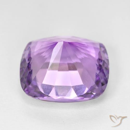 9,17 ctw natürlicher Mittelrosa Violett Amethyst, Kissen, VVS