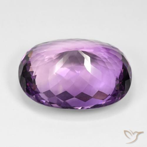 9,17 ctw natürlicher Hell-Mittelviolett Amethyst, Oval, IF