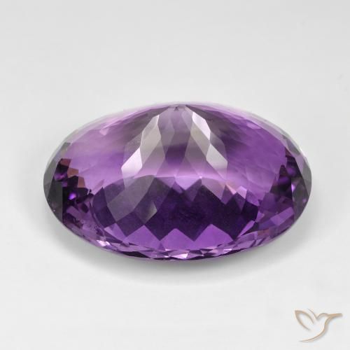 9,17 ctw natürlicher Lilaisch-violett Amethyst, Oval, IF