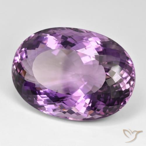 9,17 ctw natürlicher Hell-Mittelviolett Amethyst, Oval, IF