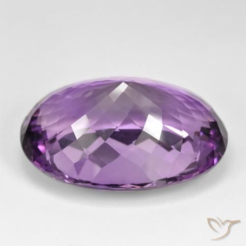 9,17 ctw natürlicher Hell-Mittelviolett Amethyst, Oval, IF