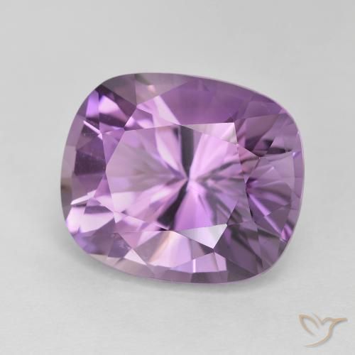 9,17 ctw natürlicher Hell-Mittelviolett Amethyst, Kissen, VVS