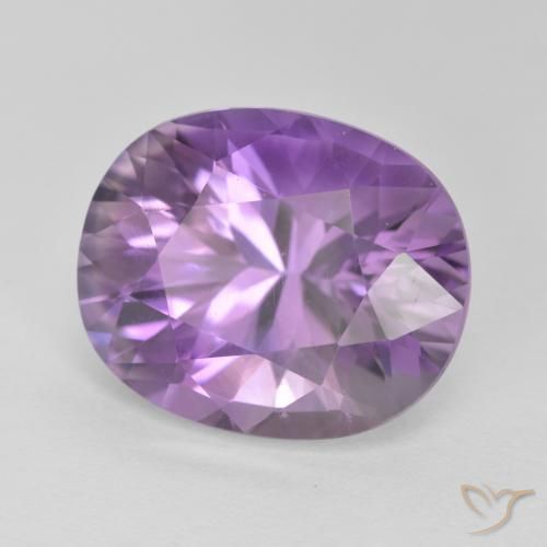 9,17 ctw natürlicher Medium Light Purplish-Violet Amethyst, Oval, VS