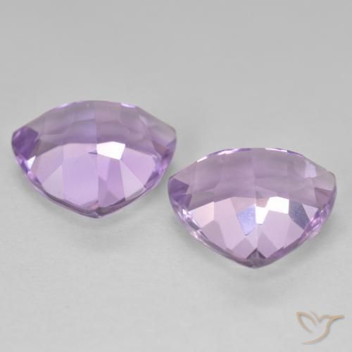5.64 ct natürliche Aubergine Veilchen Amethyst-Edelsteine, Trillion, VS