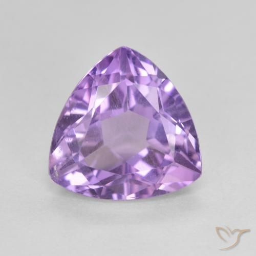 2.88ct Natürlicher Rosaig-violett Amethyst, Trillion, VS