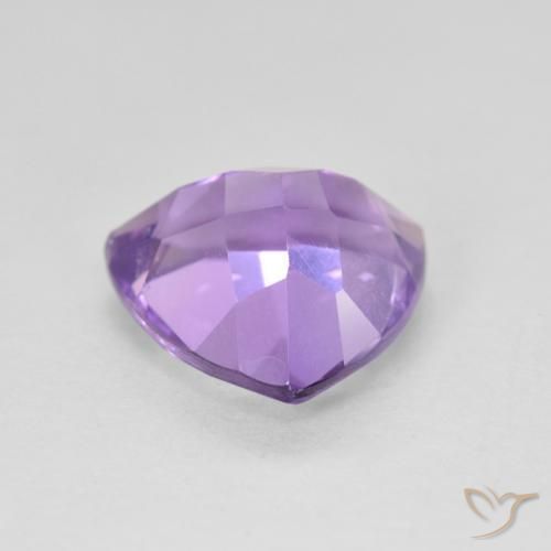 9,17 ctw natürlicher Rosaig-violett Amethyst, Trillion, VS
