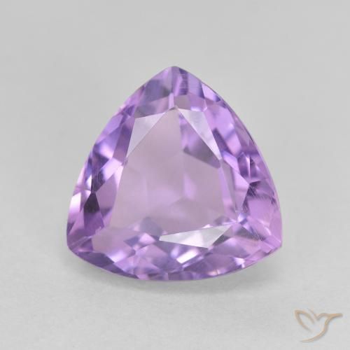 3.28ct Natürlicher Mittelviolett Amethyst, Trillion, VS
