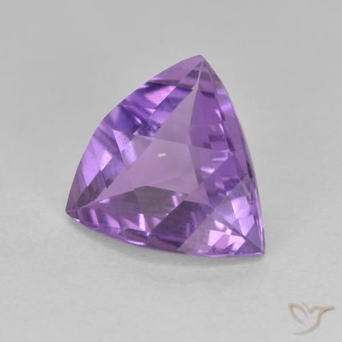 9,17 ctw natürlicher Mittelviolett Amethyst, Trillion, VS