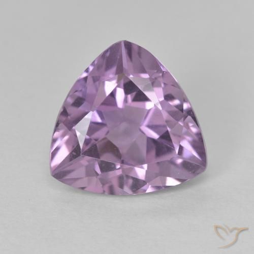 2.79ct Natürlicher Rosaig-violett Amethyst, Trillion, VVS