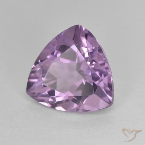 9,17 ctw natürlicher Rosaig-violett Amethyst, Trillion, VVS