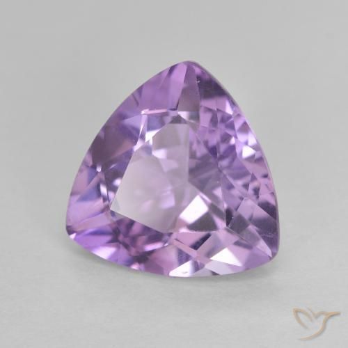 9,17 ctw natürlicher Rosa Iris Violett Amethyst, Trillion, VVS
