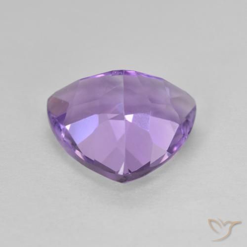 9,17 ctw natürlicher Rosa Iris Violett Amethyst, Trillion, VVS